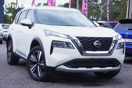 White 2025 Nissan X-Trail Wagon Ti (4Wd)