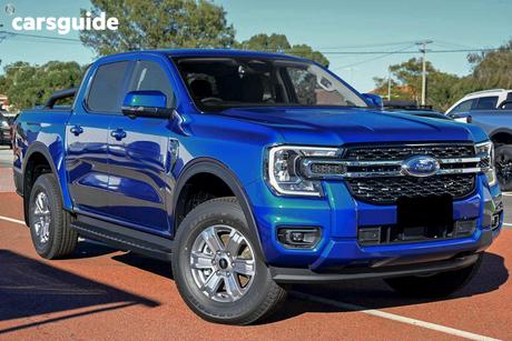 Blue 2025 Ford Ranger Double Cab Pick Up Xlt 3.0 (4X4)