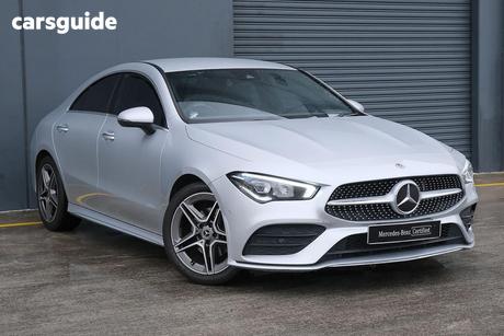 Silver 2022 Mercedes-Benz CLA200 Coupe