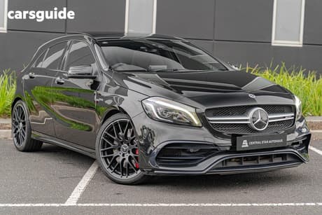 Black 2017 Mercedes-Benz A45 Hatchback Amg