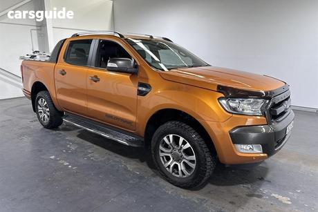 Orange 2018 Ford Ranger Dual Cab Pick-up Wildtrak 3.2 (4X4)