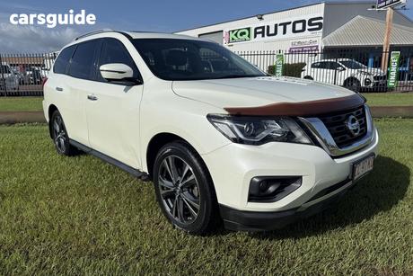 White 2017 Nissan Pathfinder Wagon Ti (4X2)