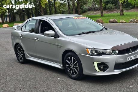 Silver 2017 Mitsubishi Lancer Sedan Es Sport