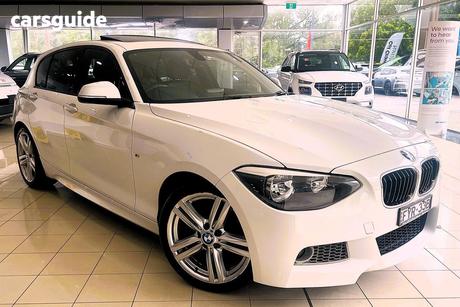 White 2014 BMW 118I Hatchback