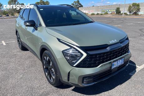 Green 2024 Kia Sportage Wagon Gt-Line (Awd)