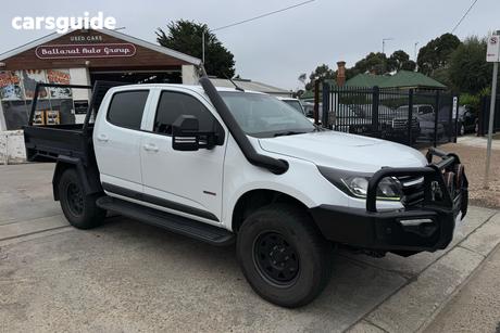 White 2017 Holden Colorado Crew Cab Chassis Ls (4X4)