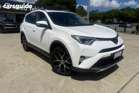 White 2018 Toyota RAV4 Wagon Gxl (4X4)