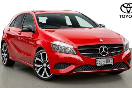 Red 2013 Mercedes-Benz A200 Hatchback Be