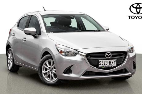 Silver 2018 Mazda 2 Hatchback Maxx
