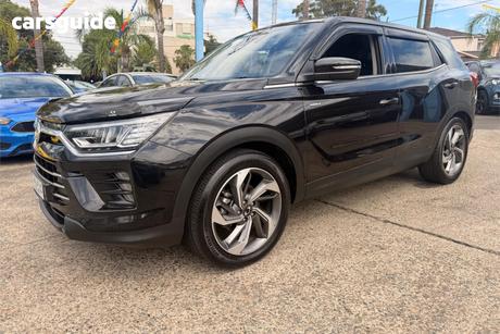 Black 2019 Ssangyong Korando Wagon Ultimate Le