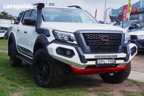 White 2021 Nissan Navara Dual Cab Pick-up Pro-4X (4X4)