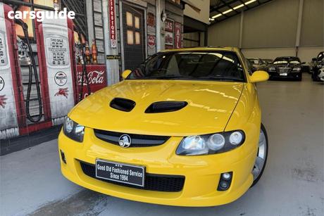 Yellow 2005 Holden Monaro Coupe Cv8-Z