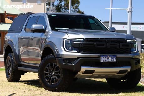 Silver 2022 Ford Ranger Double Cab Pick Up Raptor 3.0 (4X4)