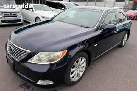 Black 2007 Lexus LS430 Sedan
