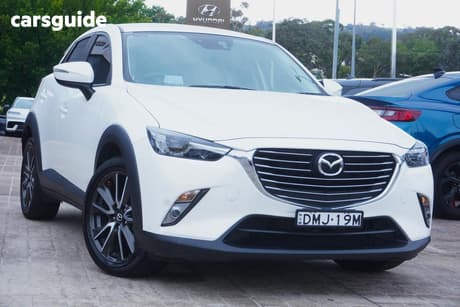 White 2016 Mazda CX-3 Wagon S Touring (Awd)
