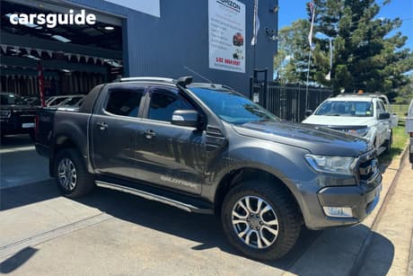 Grey 2016 Ford Ranger Dual Cab Pick-up Wildtrak 3.2 (4X4)