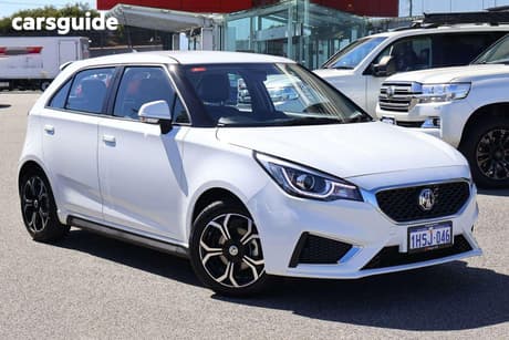 White 2022 MG MG3 Hatchback Excite (With Navigation)