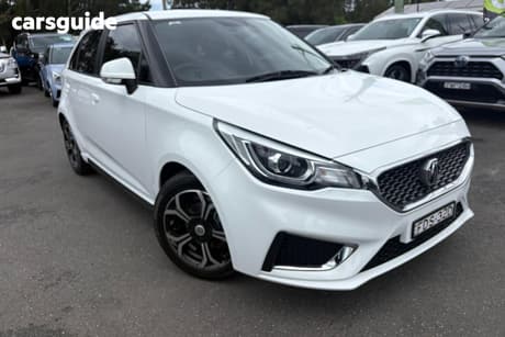 White 2023 MG MG3 Hatchback Excite (With Navigation)
