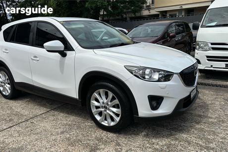 White 2012 Mazda CX-5 Wagon Grand Tourer (4X4)
