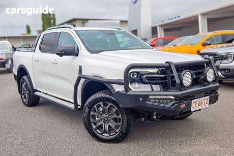 White 2024 Ford Ranger Double Cab Pick Up Wildtrak 3.0 (4X4)