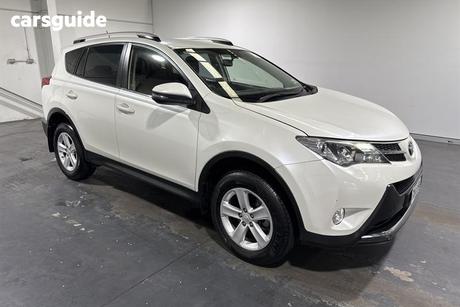 White 2013 Toyota RAV4 Wagon Gxl (4X4)