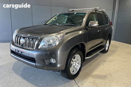 Grey 2010 Toyota Landcruiser Prado Wagon Kakadu (4X4)