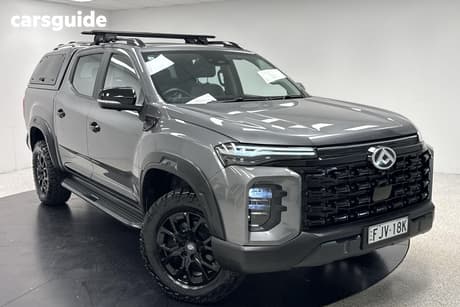 Grey 2024 LDV T60 Double Cab Utility Max Plus (4X4)