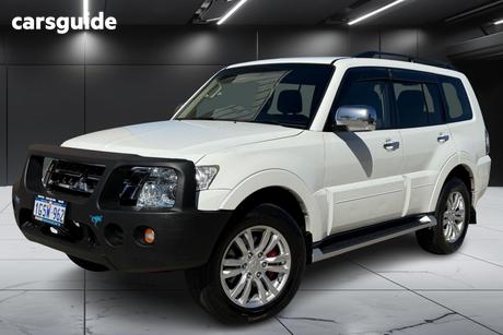 White 2018 Mitsubishi Pajero Wagon Glx Lwb (4X4) 7 Seat