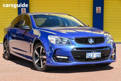 Blue 2016 Holden Commodore Sedan Sv6 Black Pack