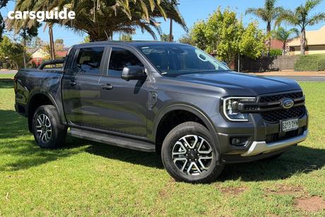 Grey 2025 Ford Ranger Double Cab Pick Up Sport 3.0 (4X4)