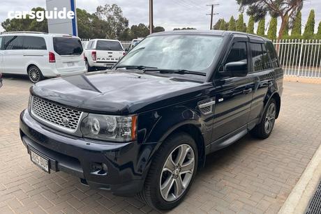 Black 2011 Land Rover Range Rover Sport Wagon 3.0 Tdv6 Autobiography