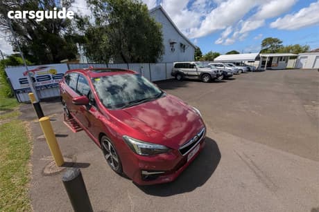 Red 2019 Subaru Impreza Hatchback 2.0S (Awd)