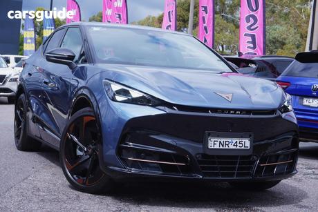 Blue 2024 Cupra Tavascan SUV VZ 4WD