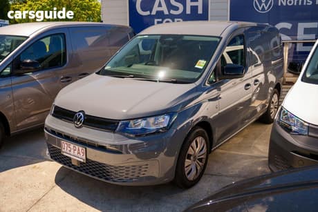 Grey 2025 Volkswagen Caddy 5 Wagon Maxi Tdi320
