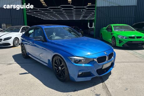 Blue 2013 BMW 320I Hatchback Gran Turismo (Sport)