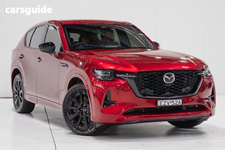 Red 2023 Mazda CX-60 Wagon P50E Azami Phev