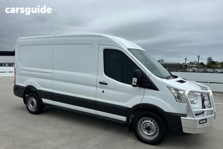 White 2016 Ford Transit Van 350L Lwb Mid Roof