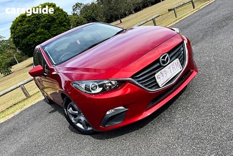 Red 2013 Mazda 3 Hatchback Neo