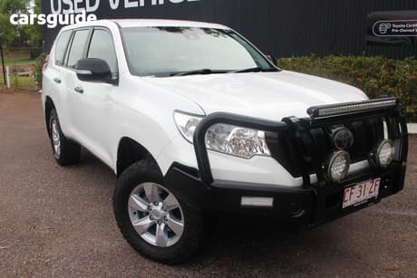 White 2018 Toyota Landcruiser Prado Wagon Gx (4X4)