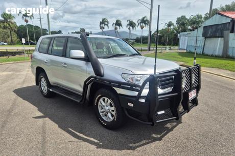 Silver 2009 Toyota Landcruiser Wagon Gxl (4X4)