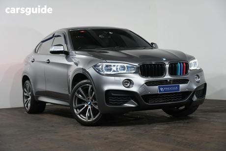 Grey 2017 BMW X6 Coupe Xdrive 30D
