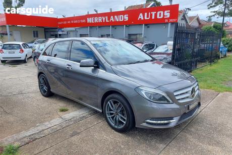 Grey 2012 Mercedes-Benz B200 Hatchback Cdi Be