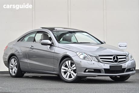 Silver 2009 Mercedes-Benz E350 Coupe Elegance