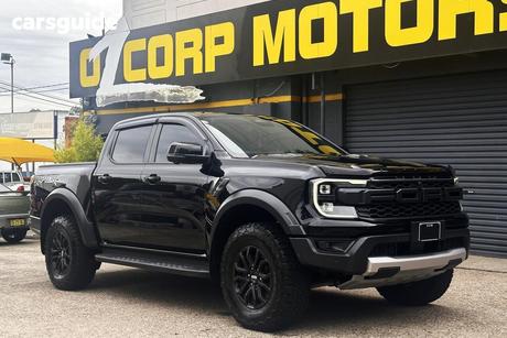 Black 2022 Ford Ranger Double Cab Pick Up Raptor 3.0 (4X4)