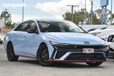 Blue 2025 Hyundai I30 Sedan N Premium With Sunroof