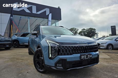 Blue 2025 Kia Sportage Wagon Gt-Line (Awd)