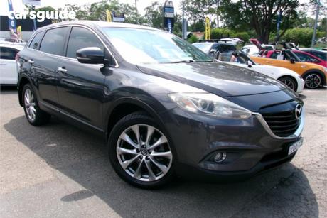 Grey 2013 Mazda CX-9 Wagon Luxury (Fwd)
