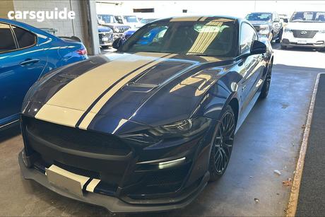 Blue 2018 Ford Mustang Coupe Fastback Gt 5.0 V8