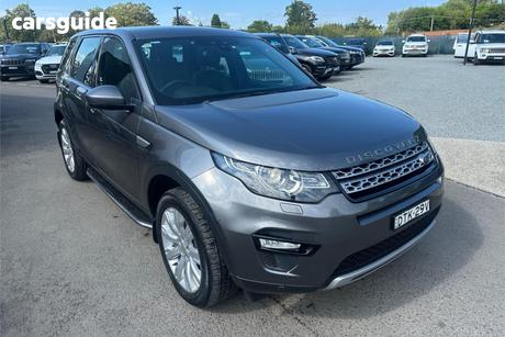 Grey 2018 Land Rover Discovery Sport Wagon Sd4 (177Kw) Hse 5 Seat