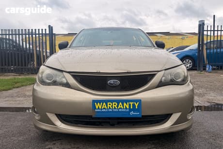 Gold 2007 Subaru Impreza Hatchback Rs (Awd)